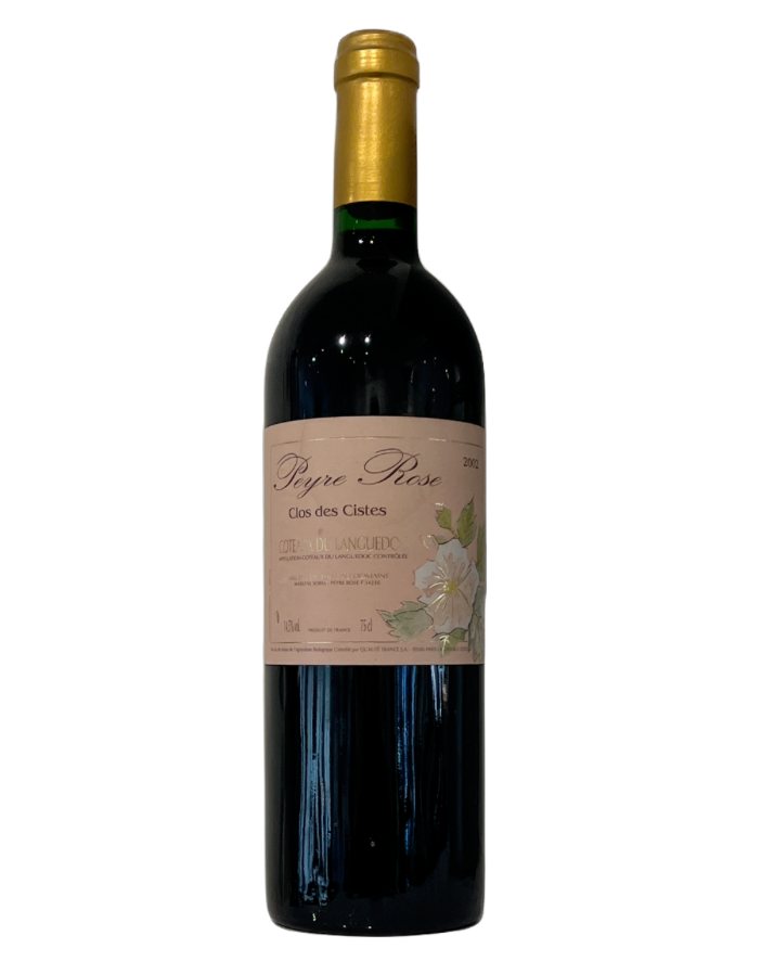 Peyre Rose, Marlène Soria, Clos des Cistes, Coteaux du Languedoc, 2002