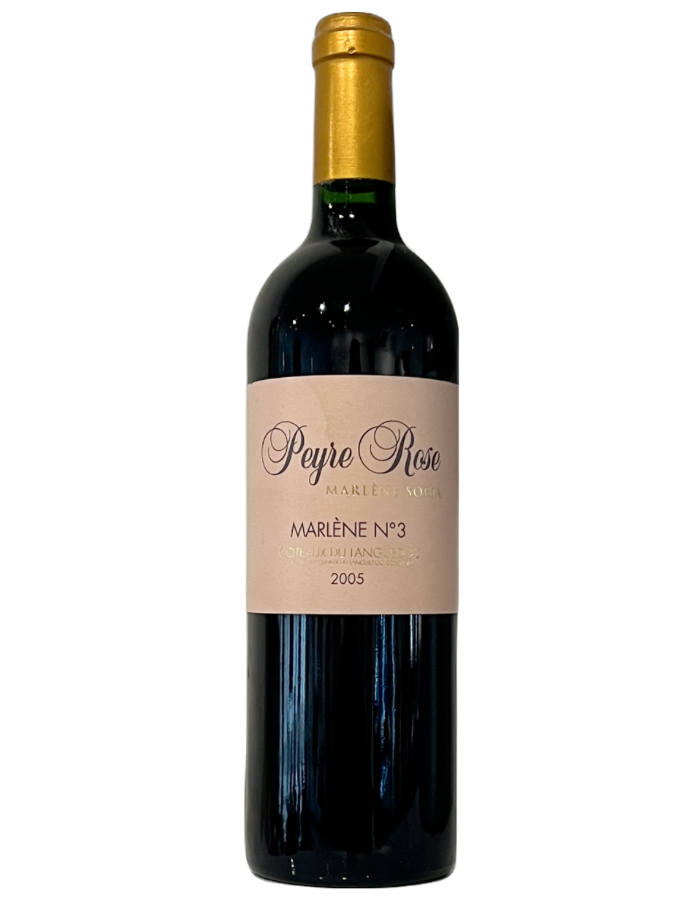 Peyre Rose, Marlène Soria, Marlène N°3, Coteaux du Languedoc, 2005